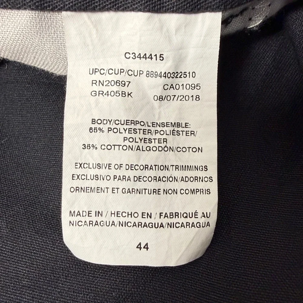 Genuine Dickies Men's Black Work Shorts‎ Size 44 Relaxed Fit Five Pocket
